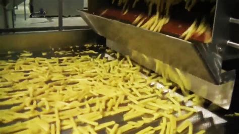 French fry factory - McDonald's serves up a very specific shape of fry, and that comes from the way the potatoes are cut. According to CNET, the potato-cutting machine looks like a giant wood …